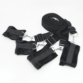 Love In Leather Under Bed Bondage Restraint System - - Cuffs And Restraints